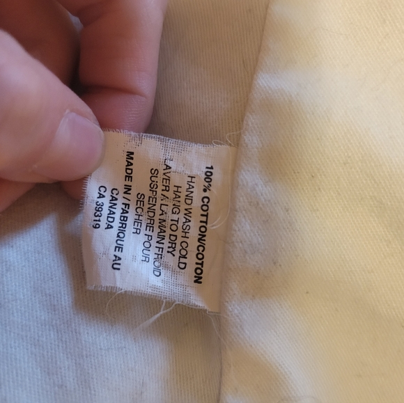 Navy blue cotton spring/fall jacket - Picture 5 of 6